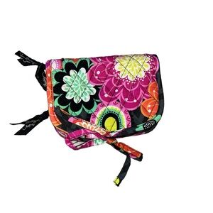 Vera Bradley Triple Compartment Mini Toiletry Travel Bag